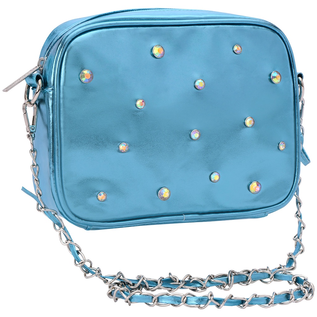 Blue Candy Gem Crossbody Bag | Iscream Blue Candy Gem Crossbody Bag | Iscream
